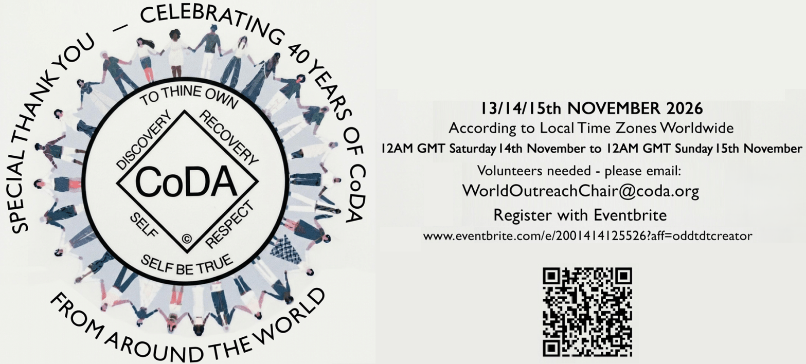 Celebrating 40 Years of CoDA Around the World