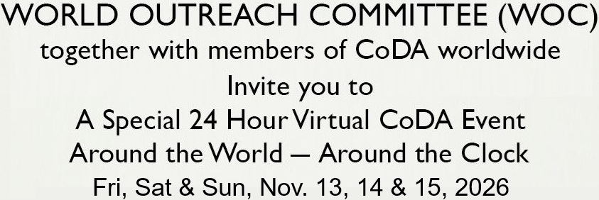 Celebrating 40 Years of CoDA Around the World